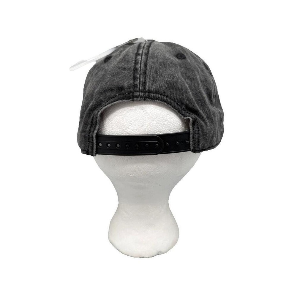 Pink Floyd Acid Wash Charcoal Gray Snapback Hat Men OSFM Graphic Band Cap - Picture 3 of 5